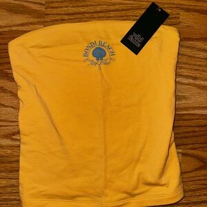 Wild Fable Mustard Tube Top